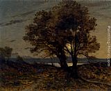 Paysage Au Clair de Lune by Henri-Joseph Harpignies